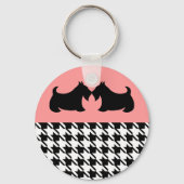 Scottish Terrier Keyring Schlüsselanhänger (Vorderseite)