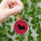 Scottish Terrier Keyring Schlüsselanhänger (Hand)