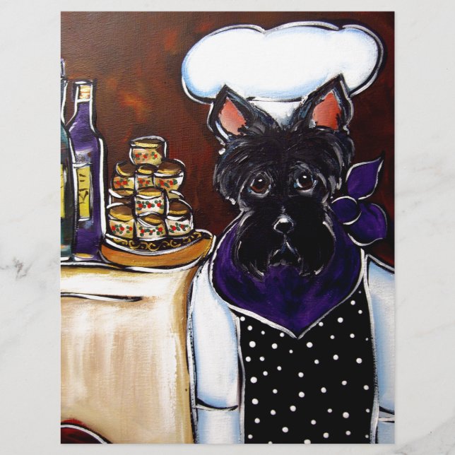 Scottish Terrier Koch (Vorderseite)