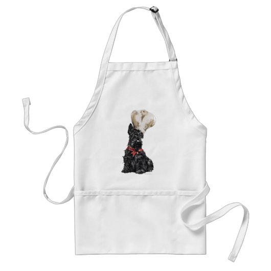 Scottish Terrier Koch Schürze (Vorne)