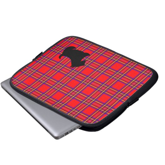 Scottish Terrier Laptop Sleeve Case Geschenk (Vorne Knopf)