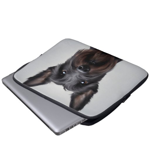 Scottish Terrier Laptopschutzhülle (Vorne Knopf)
