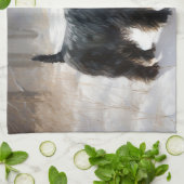 Scottish Terrier Let It Snow Christmas Geschirrtuch (Gefaltet)