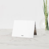 Scottish Terrier Let It Snow Christmas Karte (Rückseite)