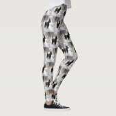 Scottish Terrier Let It Snow Christmas Leggings (Rechts)