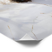 Scottish Terrier Let It Snow Christmas Poster (Ecke)