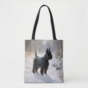 Scottish Terrier Let It Snow Christmas Tasche