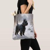 Scottish Terrier Let It Snow Christmas Tasche (Von Nahem)