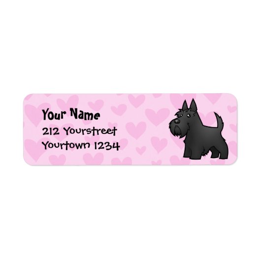 Scottish Terrier Liebe (Vorne)