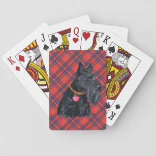 Scottish Terrier Liebe Spielkarten