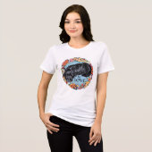 Scottish Terrier Liebe Tri-Blend Shirt (Vorderseite voll)