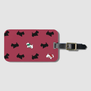 Scottish Terrier Luggage Tag Gepäckanhänger