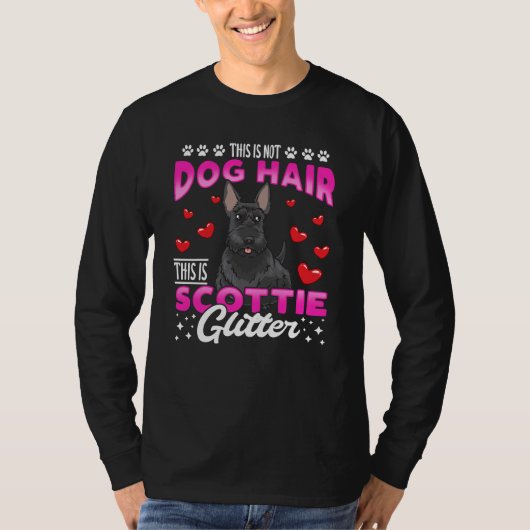 Scottish Terrier lustiges Sprichwort T-Shirt (Vorderseite)