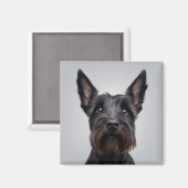 Scottish Terrier Magnet (Vorderseite/Rückseite)