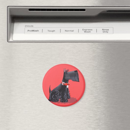 Scottish Terrier Magnet (In Situ (Geschirrspüler))