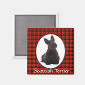 Scottish Terrier Magnet (Vorderseite/Rückseite)
