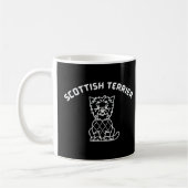 Scottish Terrier Mama Geschenkidee Kaffeetasse (Links)
