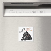Scottish Terrier Mama & Pups Magnet (In Situ (Geschirrspüler))