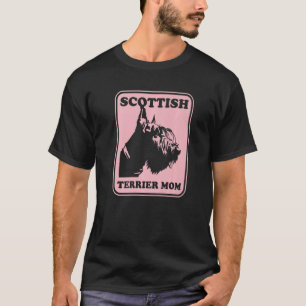 Scottish Terrier Mama Scottie Dog Owner Scottish T T-Shirt
