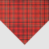 Scottish Terrier Merry Christmas Kariert Seidenpapier (Detail)