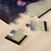 Scottish Terrier mit Tartan und Heather Puzzle (Seite)