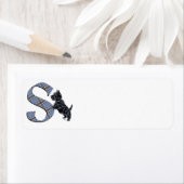 Scottish Terrier Monogram S (Insitu)