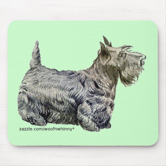 Scottish Terrier Mousepad (Vorne)