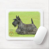 Scottish Terrier Mousepad (Mit Mouse)