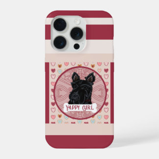Scottish Terrier name Heart iPhone 11 Pro Case iPhone 15 Pro Hülle