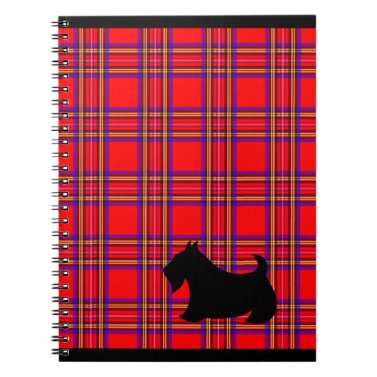 Scottish Terrier Notebook Journal Geschenk Notizblock (Vorderseite)