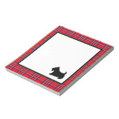 Scottish Terrier Notepad Geschenk Notizblock (Rotiert)