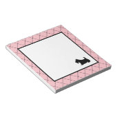 Scottish Terrier Notepad Notizblock (angewinkelt)