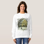 Scottish Terrier Old Fashioned Winter Sweatshirt (Vorne ganz)