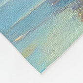 Scottish Terrier on a Paddle: Ein Landschaftliches Fleecedecke (Ecke)