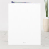 Scottish Terrier on a Paddle: Ein Landschaftliches Karte (Rückseite)