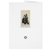 Scottish Terrier Painting - Niedliche Original Dog (Hinten)