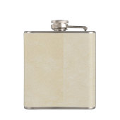 Scottish Terrier Painting - Niedliche Original Dog Flachmann (Rückseite)