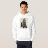 Scottish Terrier Painting - Niedliche Original Dog Hoodie (Vorne ganz)