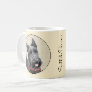 Scottish Terrier Painting - Niedliche Original Dog Kaffeetasse