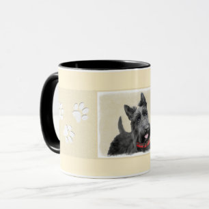 Scottish Terrier Painting - Niedliche Original Dog Tasse
