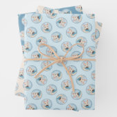 Scottish Terrier Painting Wheaten Original Dog Art Geschenkpapier Set (Beispiel)