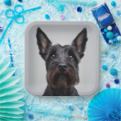Scottish Terrier Pappteller (Party)