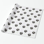 Scottish Terrier Party Animal Geschenkpapier (Ungerollt)