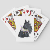 Scottish Terrier Party Animal Spielkarten (Rückseite)