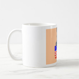 Scottish Terrier Patriotic Tasse/Trump '24 Kaffeetasse