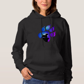 Scottish Terrier Paw Dog Mom Dad Hoodie