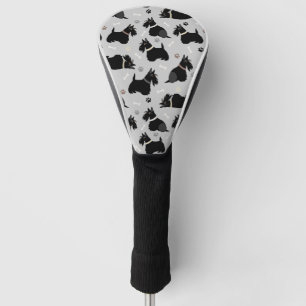 Scottish Terrier Paws and Bones Scottie Golf Headcover