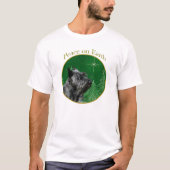 Scottish Terrier Peace T-Shirt (Vorderseite)