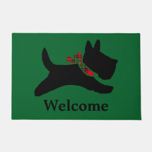 Scottish Terrier personifizieren Fußmatte