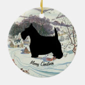 Scottish Terrier personifizieren Keramik Ornament (Hinten)